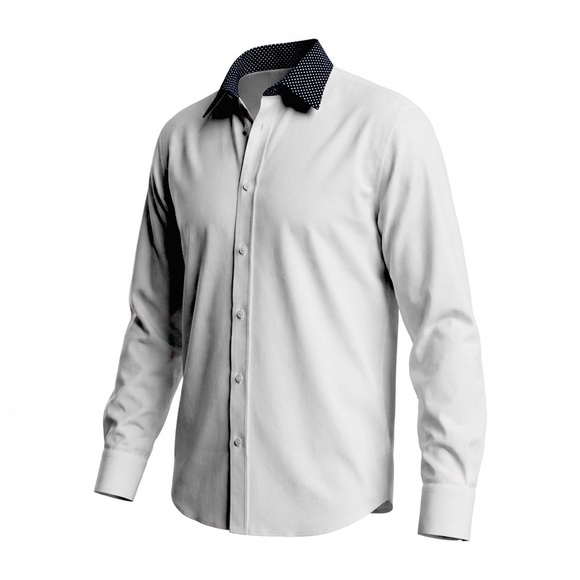 DSQUARED2 Other - DSquared2 Men’s Long-Sleeve Dress Shirt w/ Contrasting Collar. Size 48